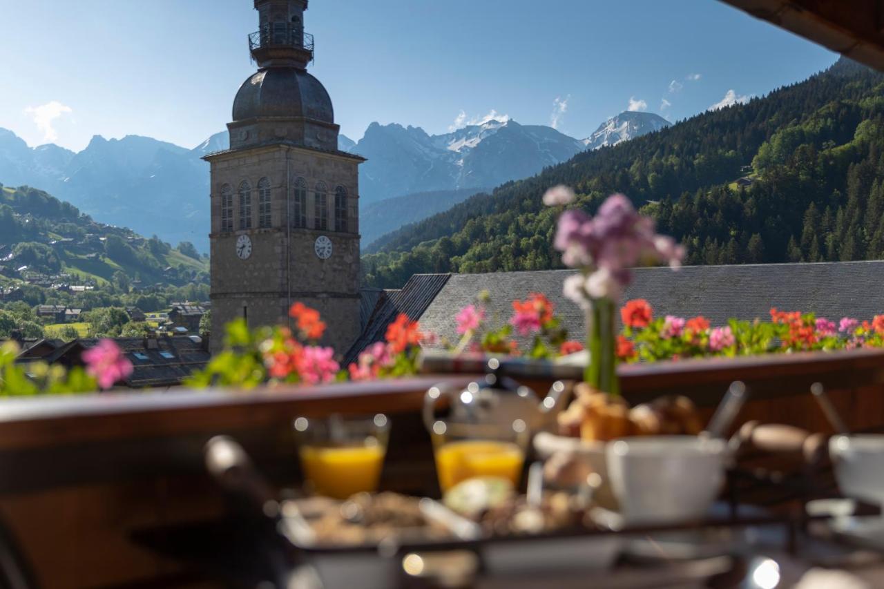 Hotel Logis La Croix-Saint-Maurice Le Grand-Bornand Exterior foto